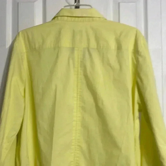 Chicos yellow button down top shirt blouse - Picture 7 of 12